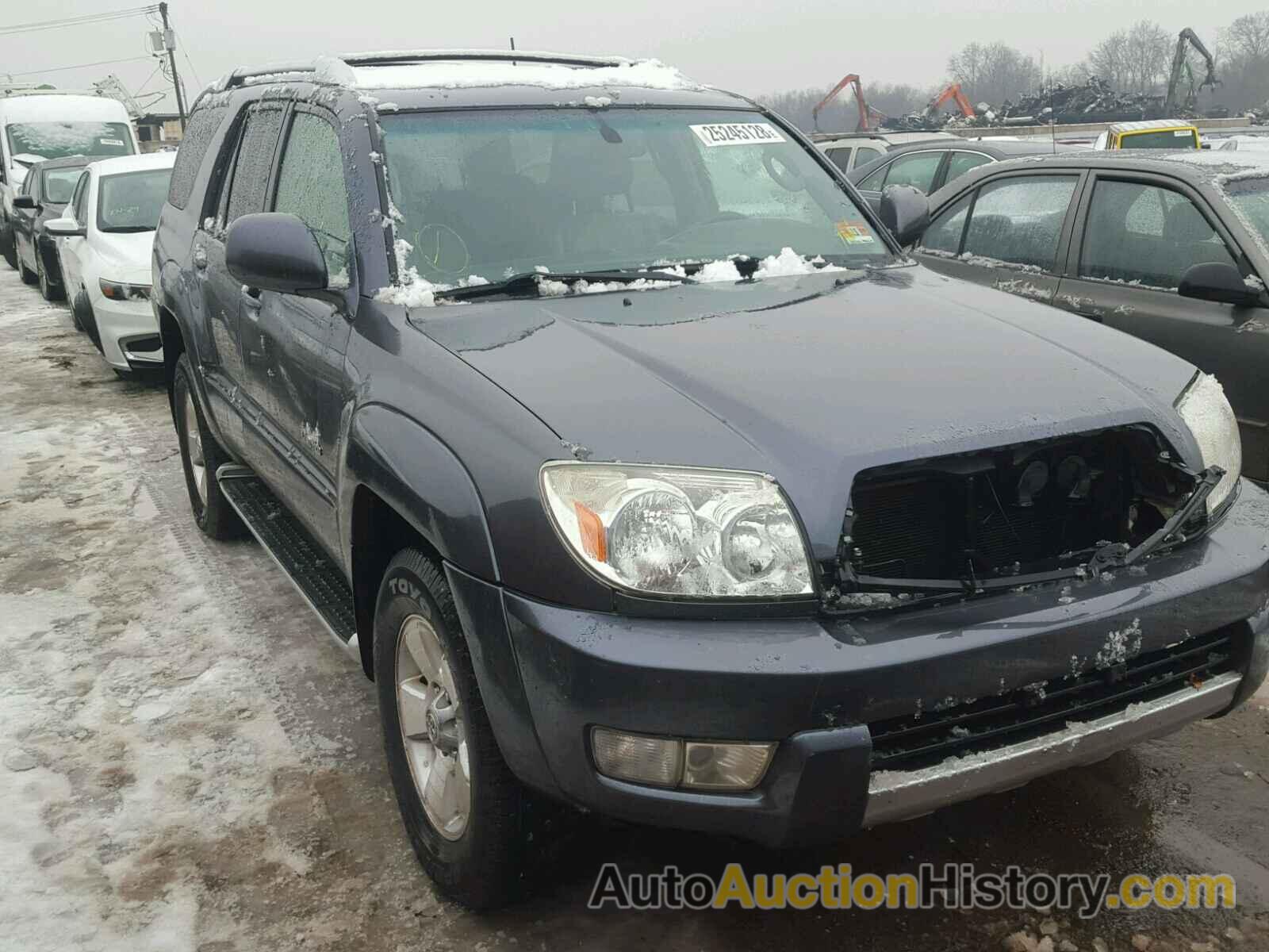 2003 TOYOTA 4RUNNER LIMITED, JTEBU17R038007684