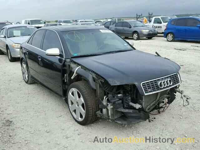 2004 AUDI S4, WAUPL58E04A106755