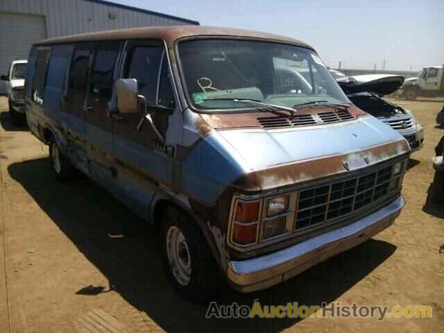 1982 DODGE RAM VAN B2, 2B7HB23R8CK169690