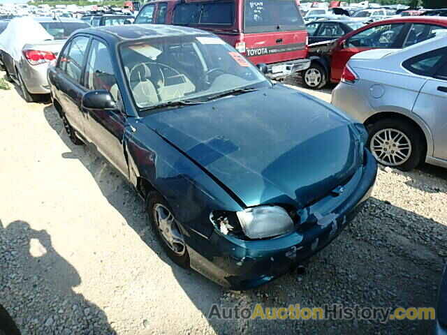 1999 HYUNDAI ACCENT GL, KMHVF24N3XU575827