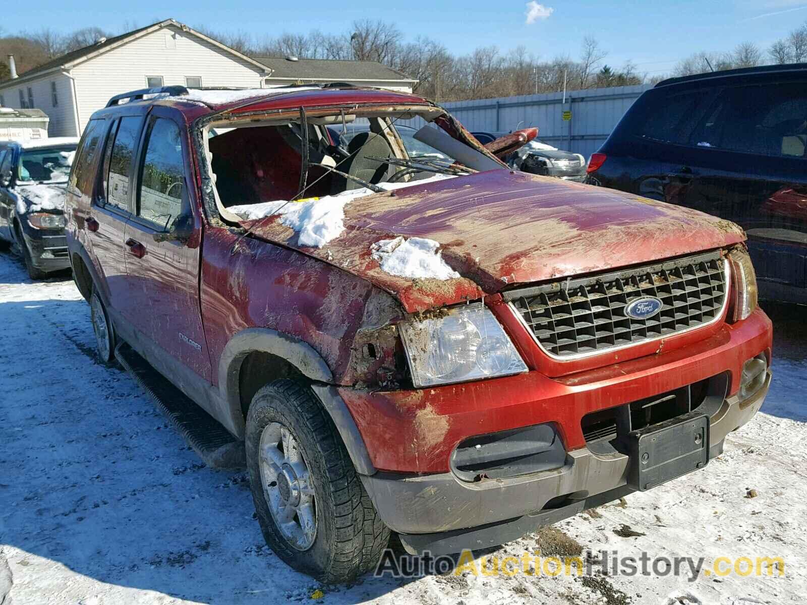 2002 FORD EXPLORER XLT, 1FMDU73E12ZA15848