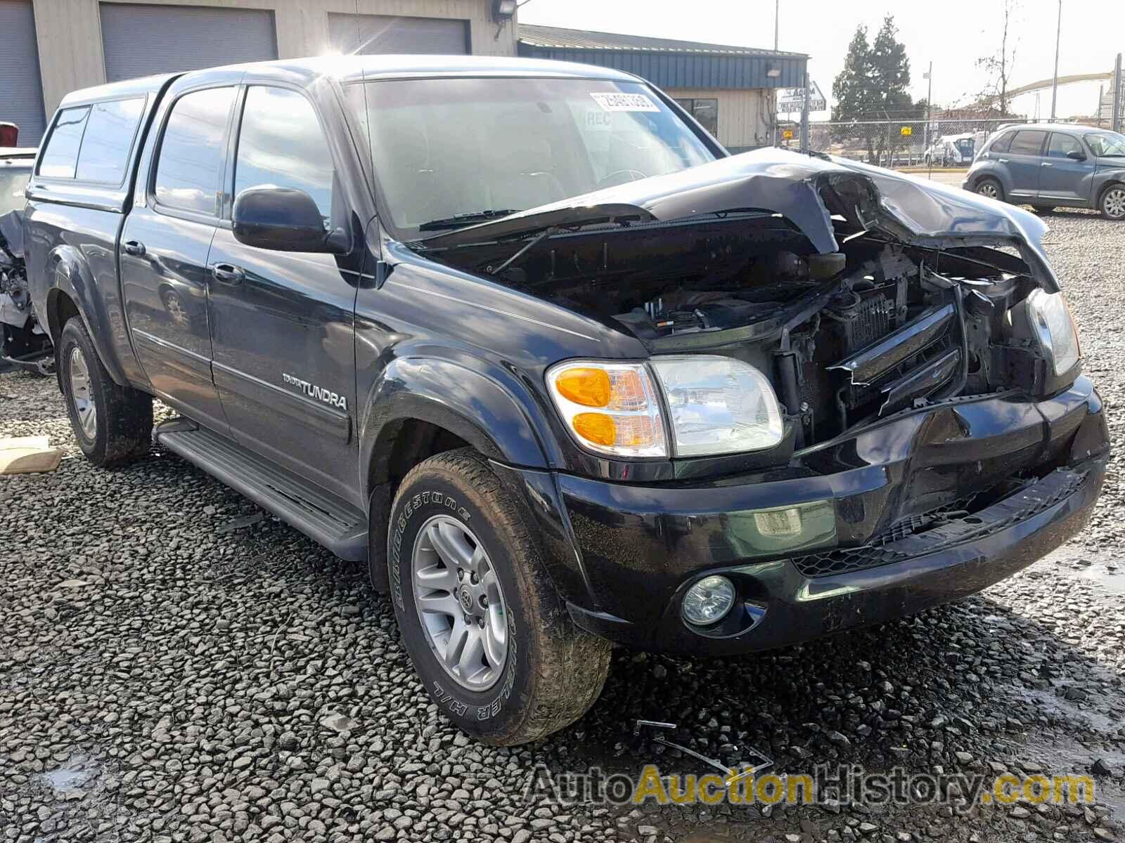 2004 TOYOTA TUNDRA DOUBLE CAB LIMITED, 5TBET38144S454517
