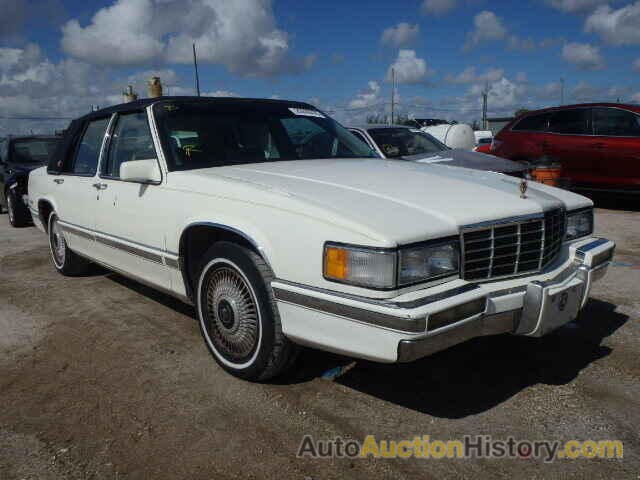 1992 CADILLAC DEVILLE, 1G6CD53B2N4336392