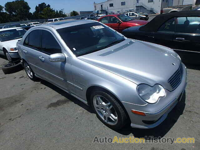 2003 MERCEDES-BENZ C32 AMG KO, WDBRF65J43F398257