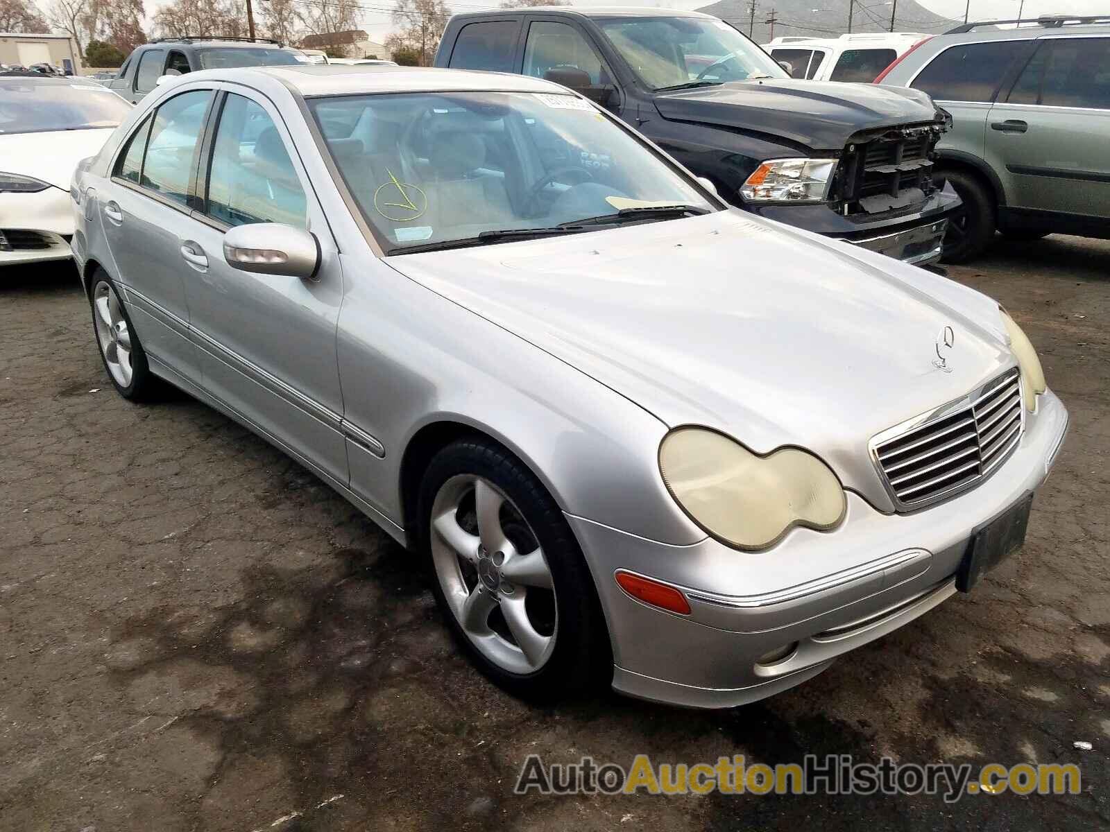 2004 MERCEDES-BENZ C 230K SPO 230K SPORT SEDAN, WDBRF40J34A631216