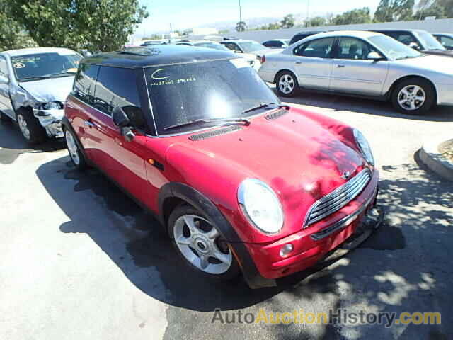 2002 MINI COOPER, WMWRC33492TE12031