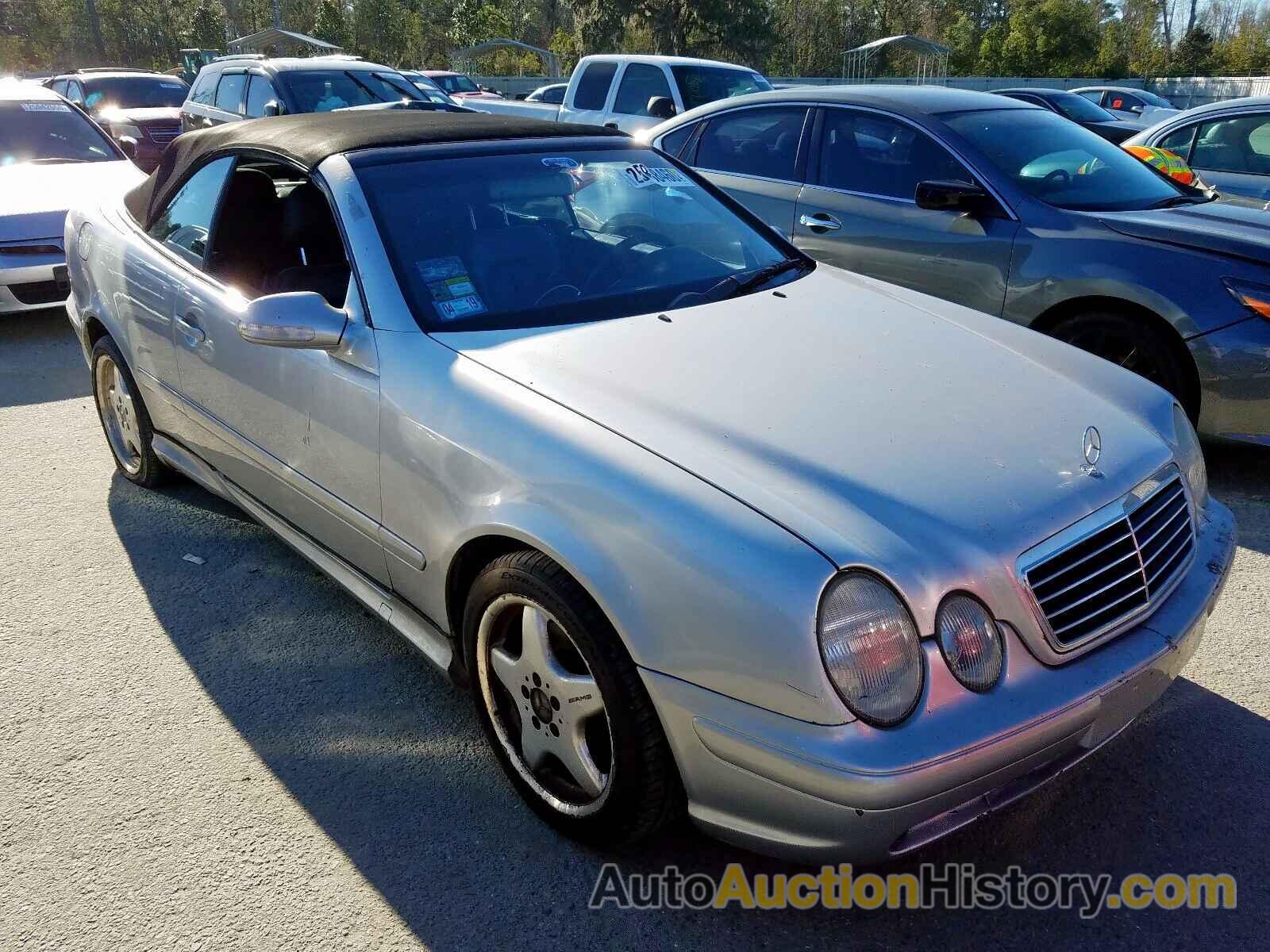 2000 MERCEDES-BENZ CLK 430 430, WDBLK70G2YT033376