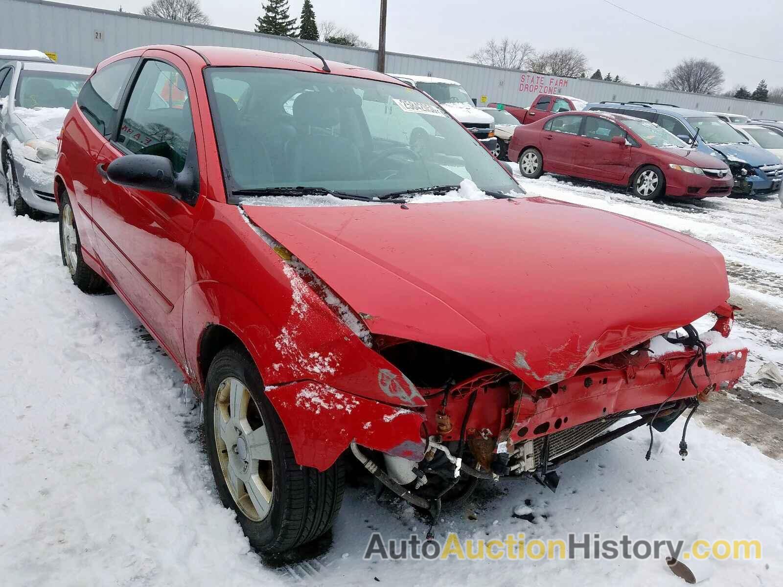 2007 FORD FOCUS ZX3 ZX3, 1FAHP31N07W150455