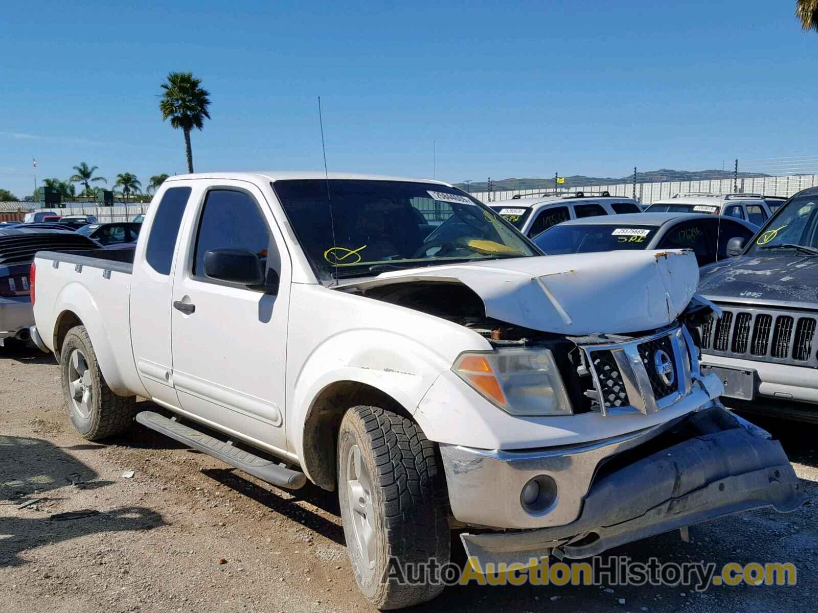 2005 NISSAN FRONTIER KING CAB LE, 1N6AD06U85C400524