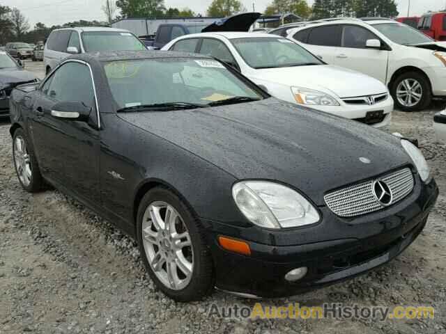 2004 MERCEDES-BENZ SLK320, WDBKK65F74F309551