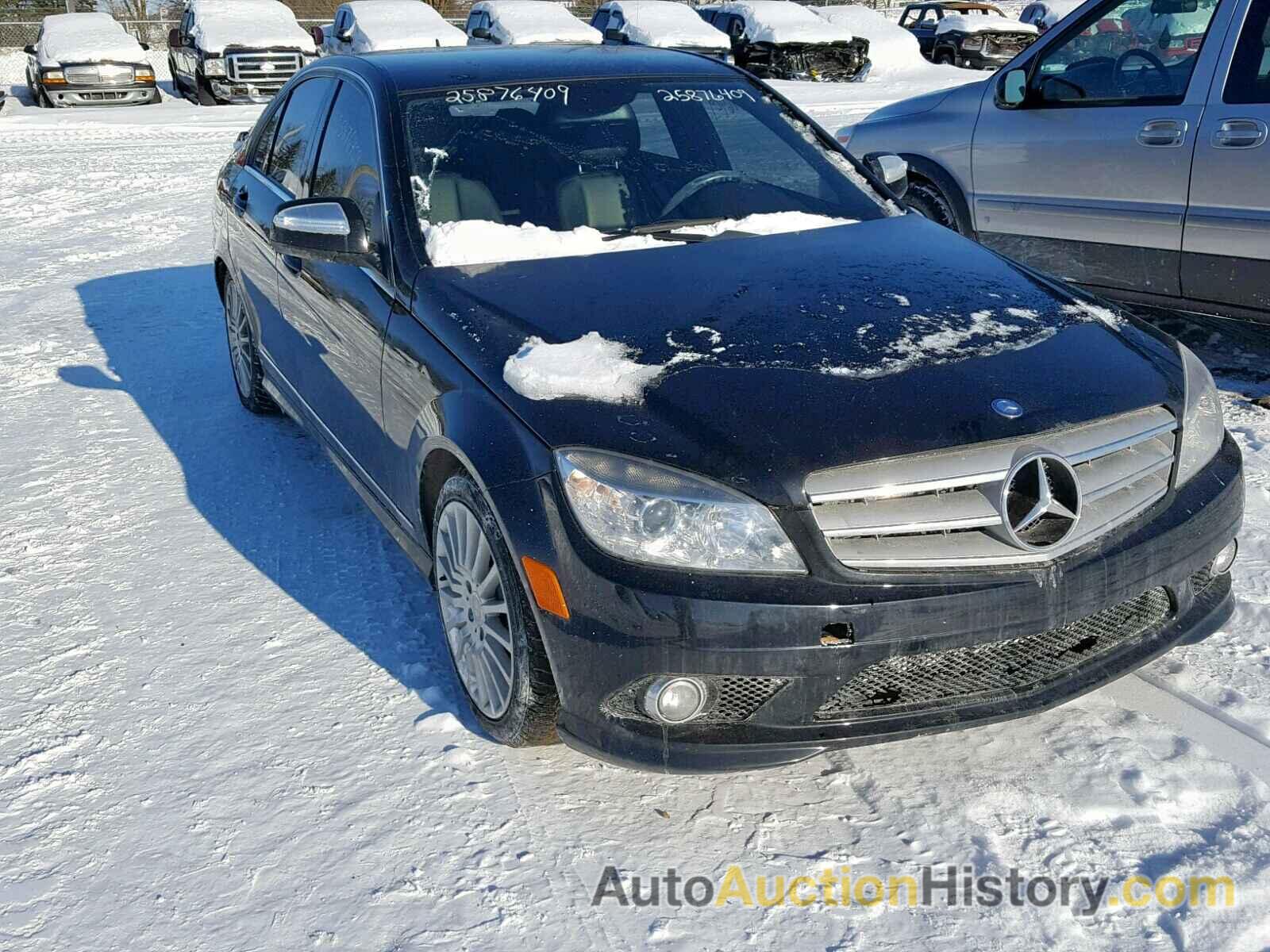 2009 MERCEDES-BENZ C 230 4MATIC, WDDGF85X69F298409