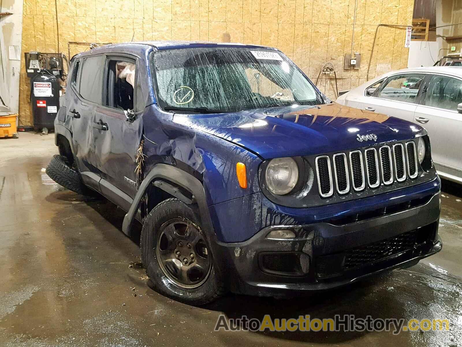 2017 JEEP RENEGADE SPORT, ZACCJBAH0HPF07027