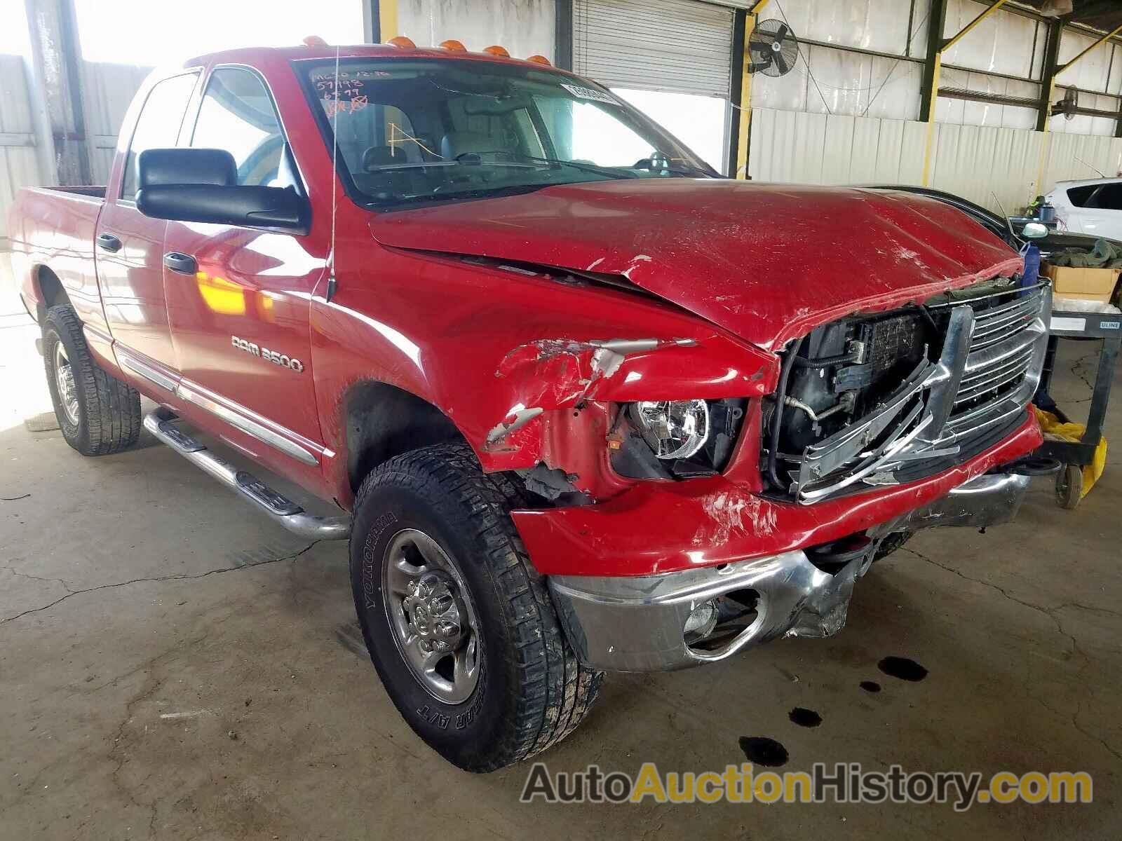 2004 DODGE RAM 3500 S ST, 3D7LU38C34G236599