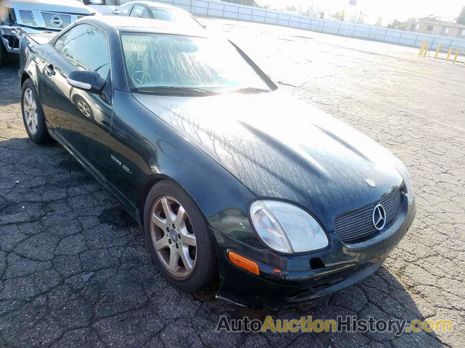 2001 MERCEDES-BENZ SLK 230 KO 230 KOMPRESSOR, WDBKK49F11F188025