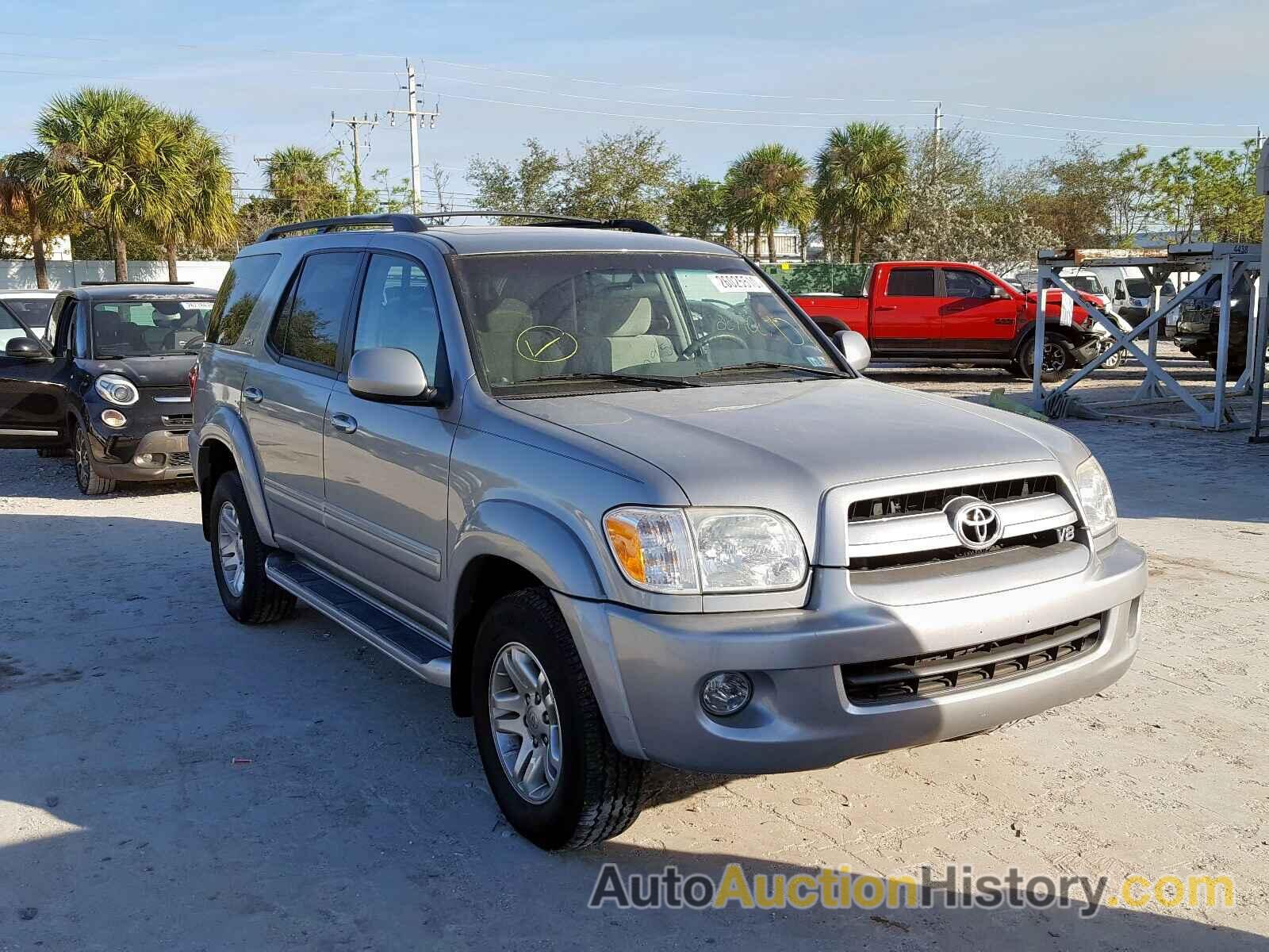 2007 TOYOTA SEQUOIA SR SR5, 5TDBT44A97S279028