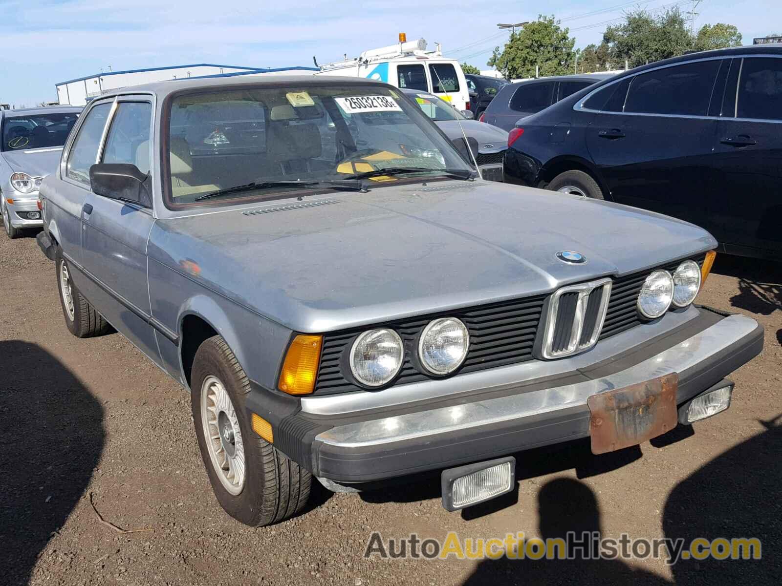 1983 BMW 320 I, WBAAG330XD9001149
