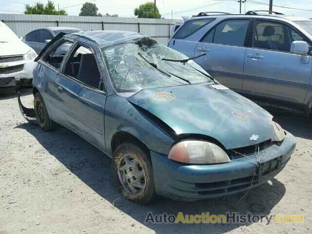 1998 CHEVROLET METRO LSI, 2C1MR2223W6719838