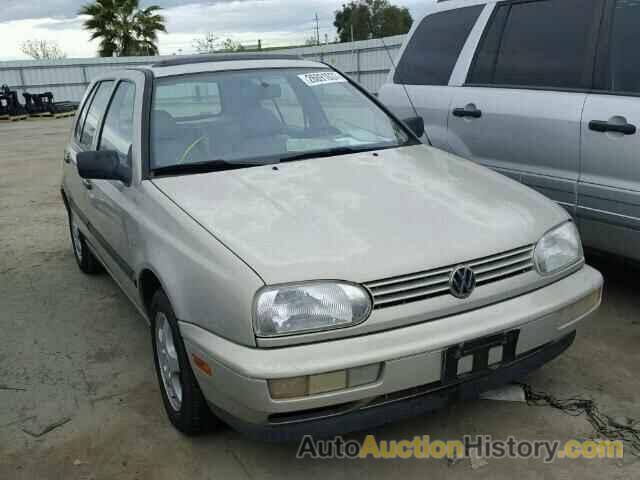 1997 VOLKSWAGEN GOLF GL, 3VWFB81H3VM060296