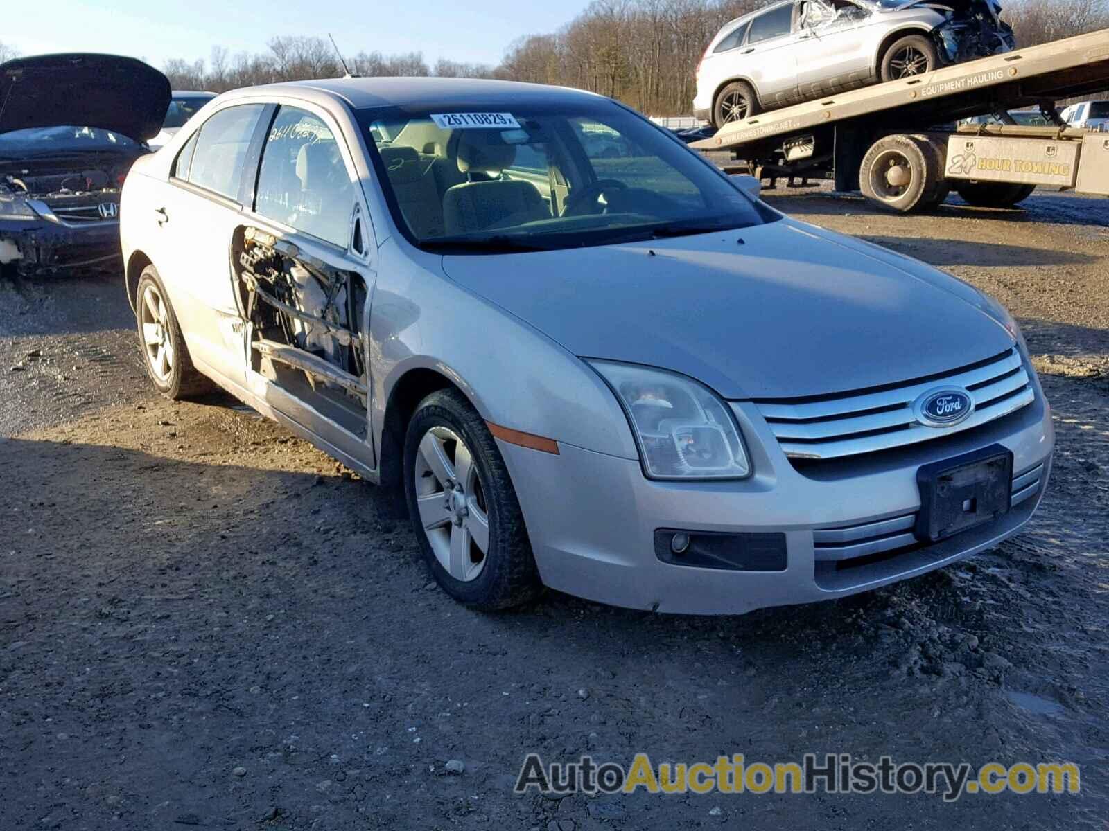 2007 FORD FUSION SE, 3FAHP011X7R141289