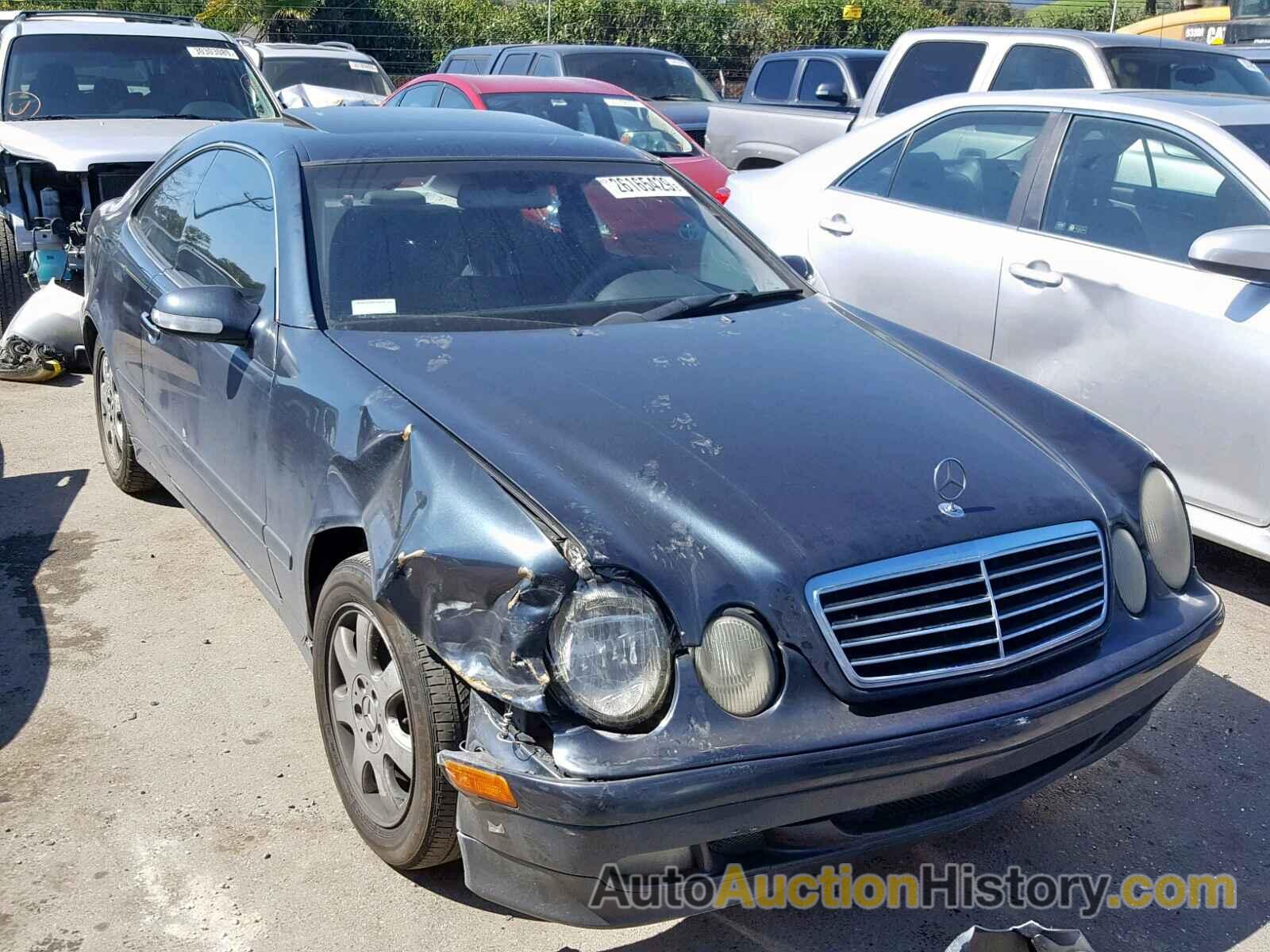 2002 MERCEDES-BENZ CLK 320, WDBLJ65GX2F199382