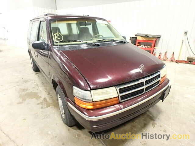 1991 DODGE CARAVAN, 2B4GK2537MR333571