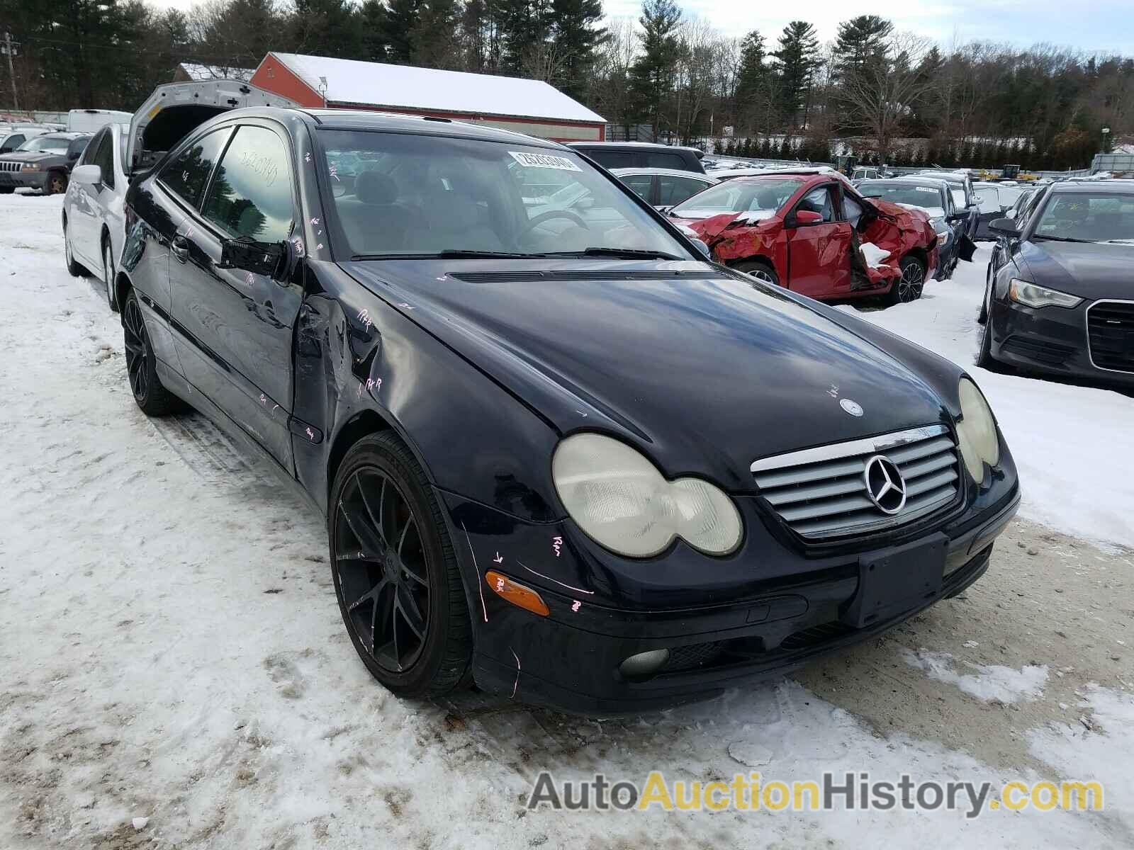 2004 MERCEDES-BENZ C 230K SPO 230K SPORT COUPE, WDBRN40J64A624456