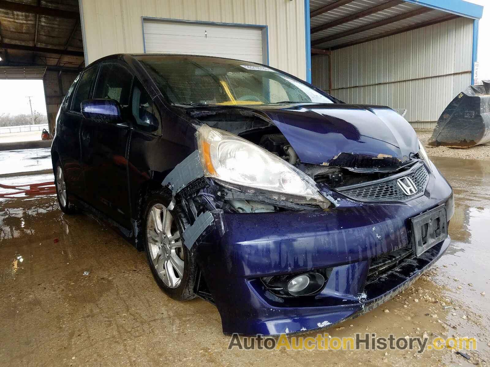 2009 HONDA FIT SPORT SPORT, JHMGE88459S011257