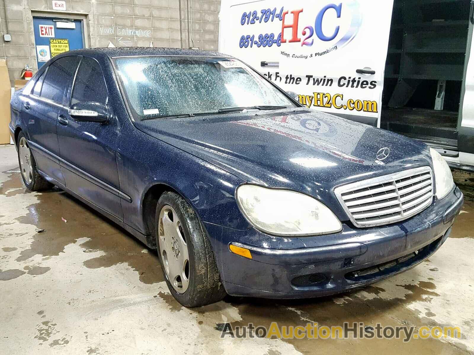 2003 MERCEDES-BENZ S 600, WDBNG76J73A330855