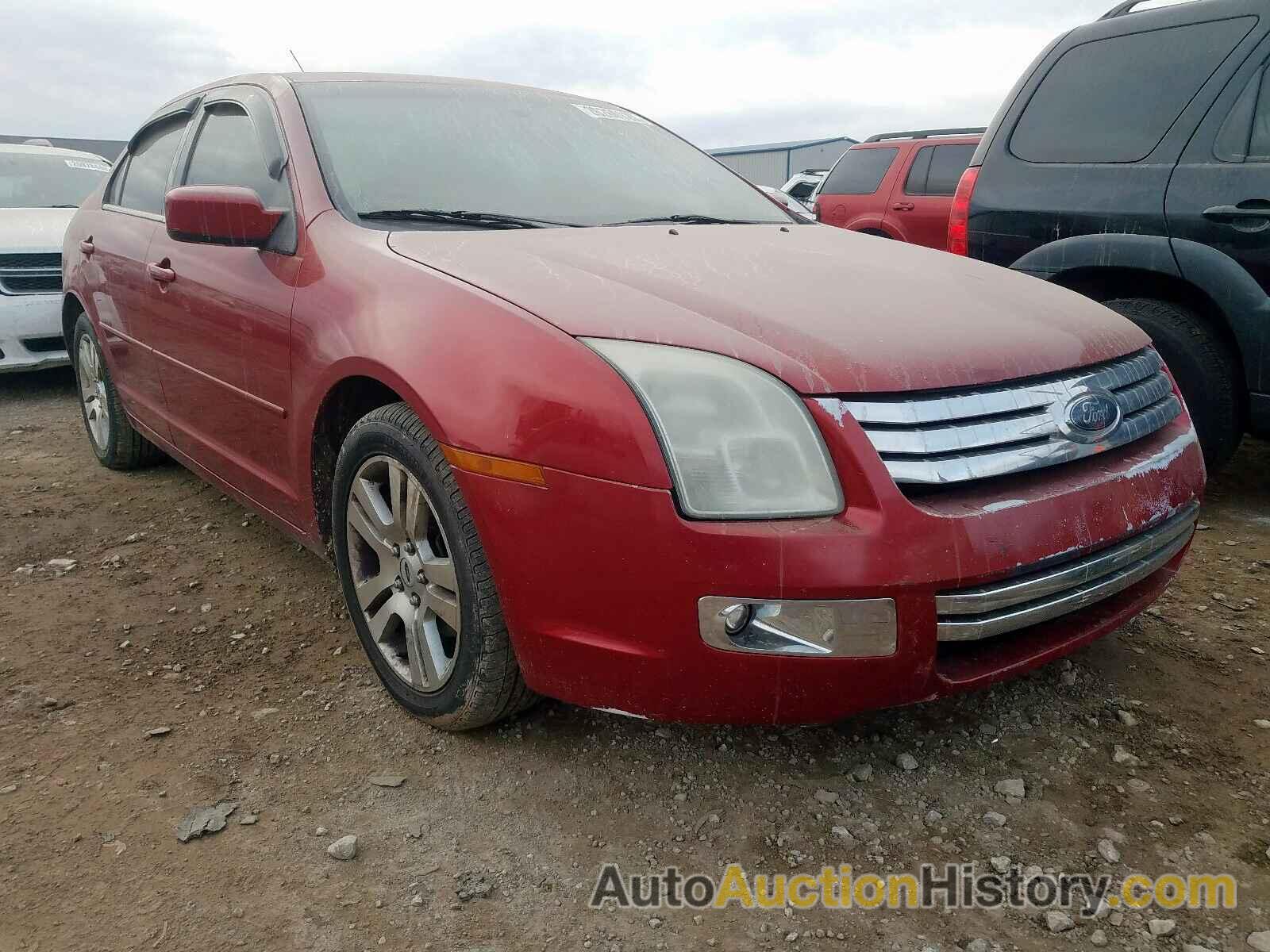 2008 FORD FUSION SEL SEL, 3FAHP08ZX8R239042