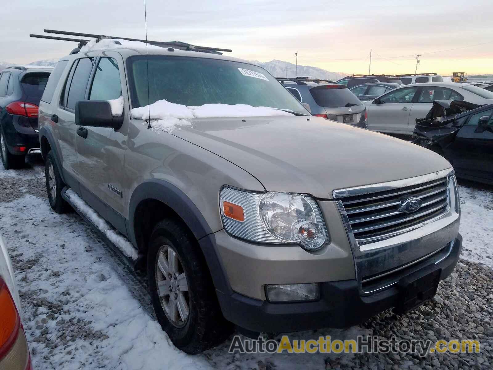 2006 FORD EXPLORER X XLT, 1FMEU73E16UB05914