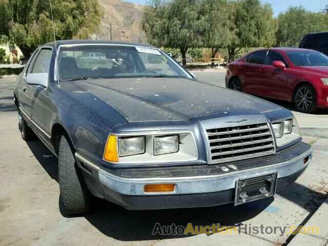 1986 FORD THUNDERBIR, 1FABP46F6GH192159