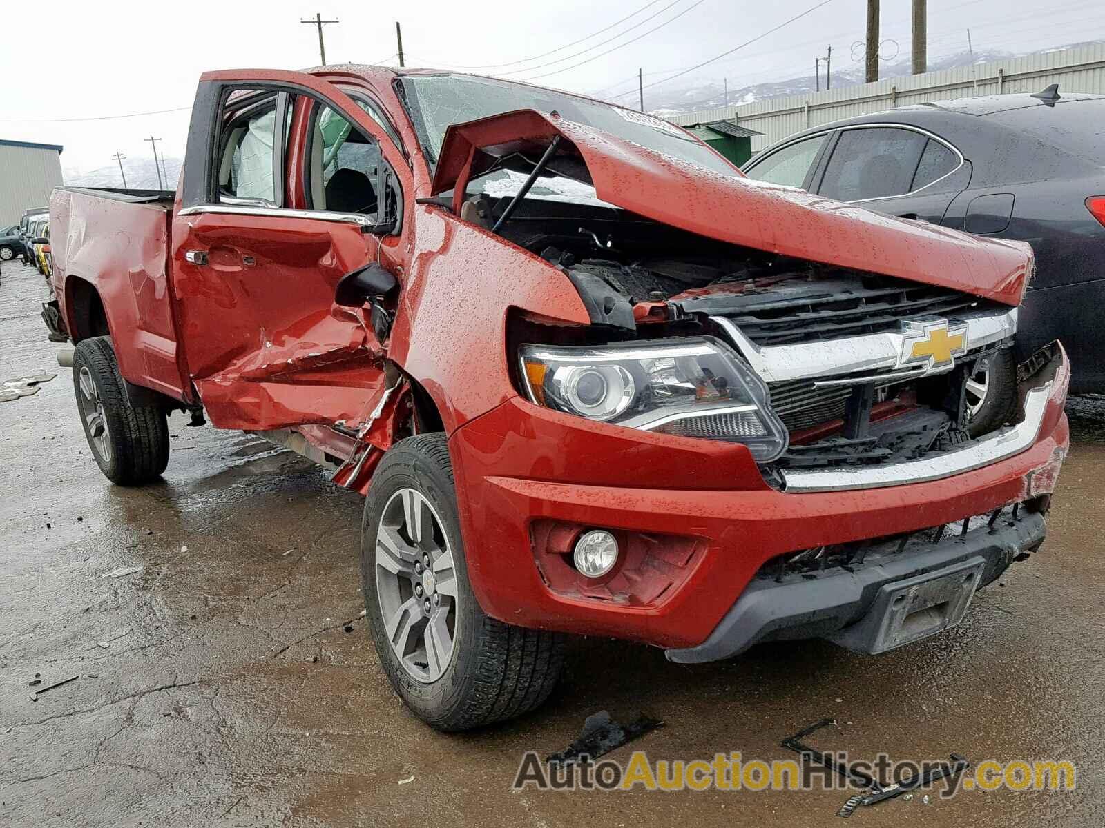 2016 CHEVROLET COLORADO LT, 1GCPTCE14G1393501