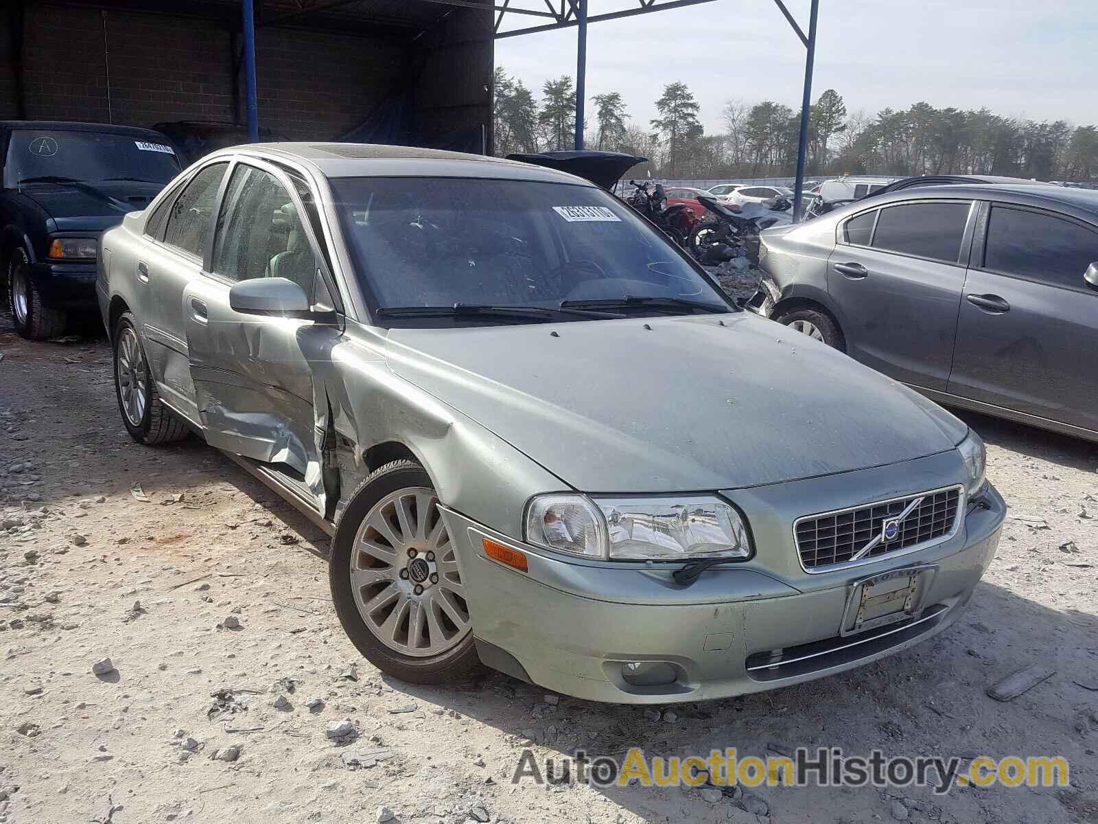 2005 VOLVO S80 T6 TUR T6 TURBO, YV1TS911651404516