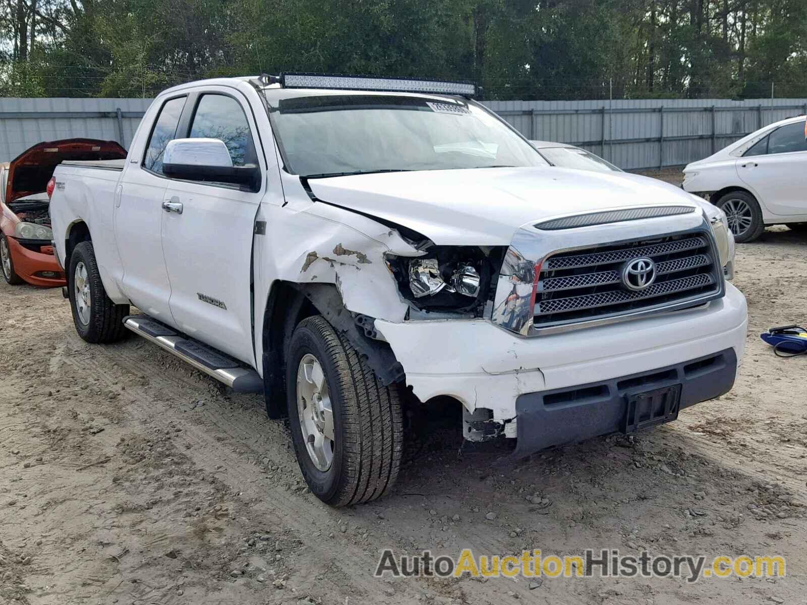 2008 TOYOTA TUNDRA DOUBLE CAB LIMITED, 5TFRV58148X046937