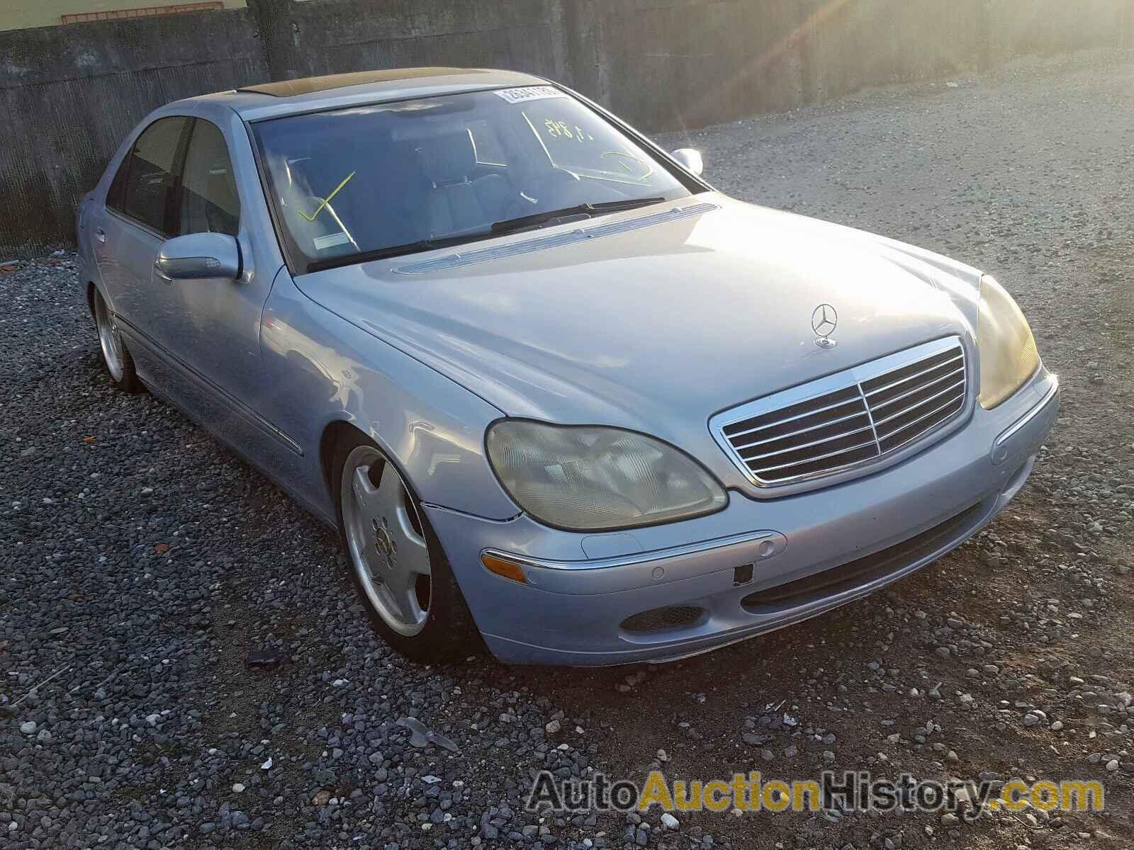 2002 MERCEDES-BENZ S 430 430, WDBNG70J32A231277