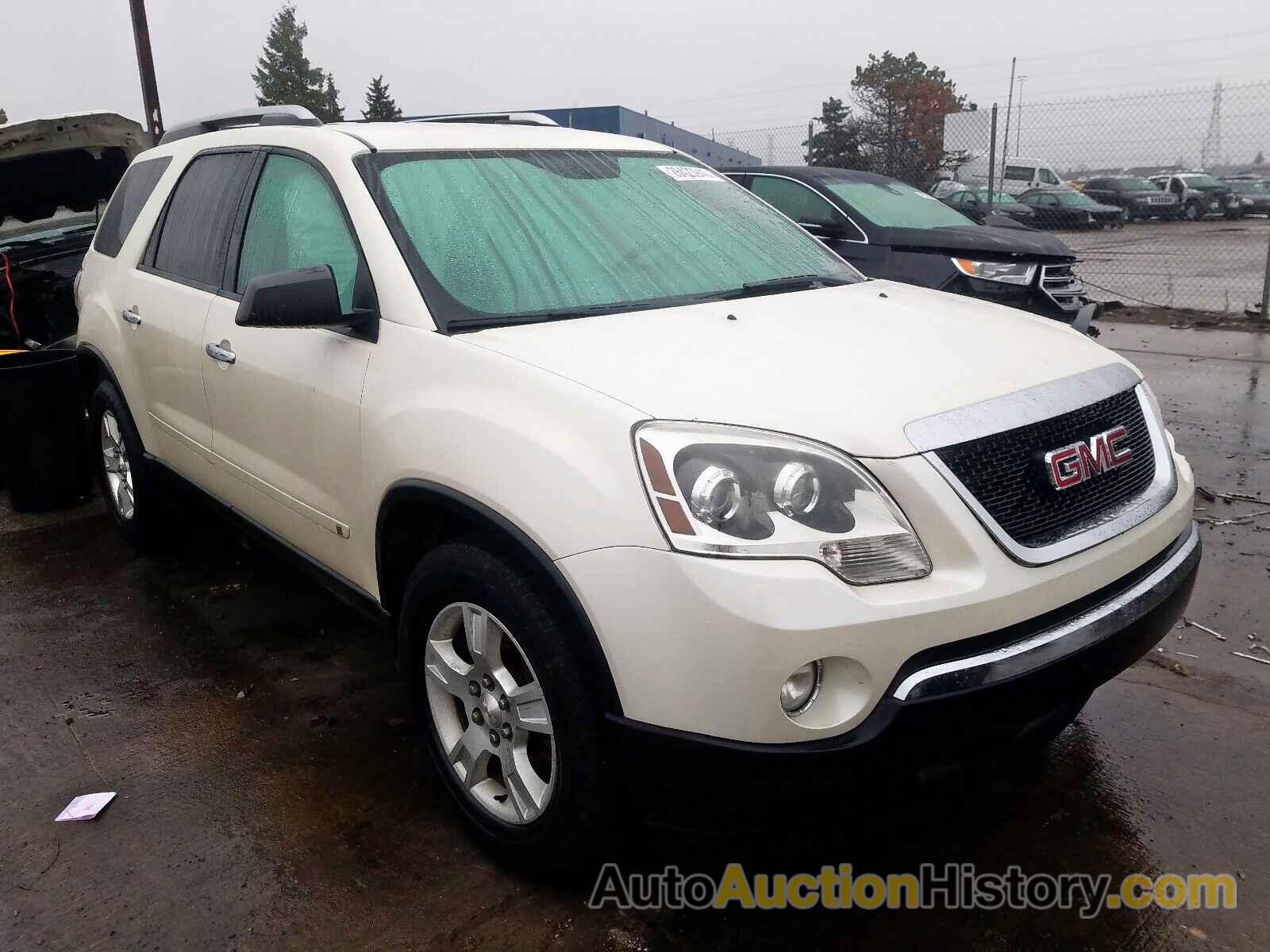 2009 GMC ACADIA SLE SLE, 1GKER13D09J190099