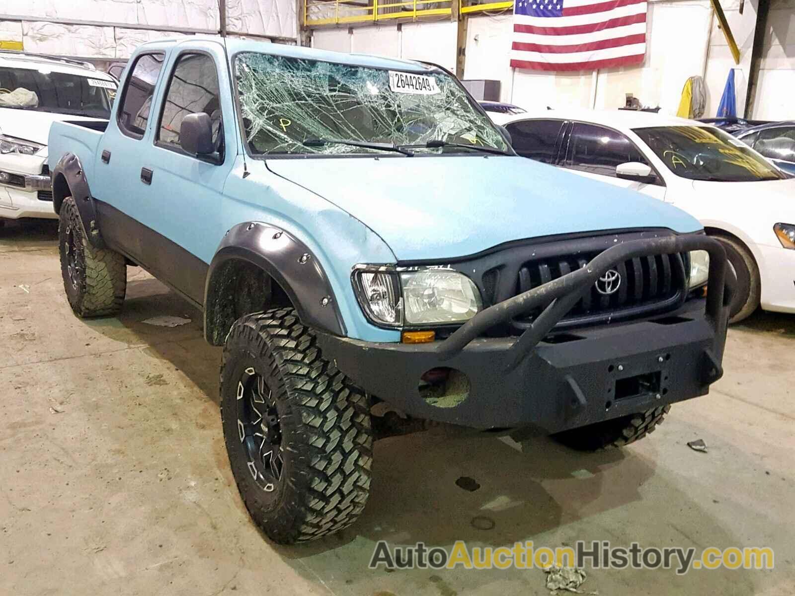 2004 TOYOTA TACOMA DOUBLE CAB, 5TEHN72N64Z437254