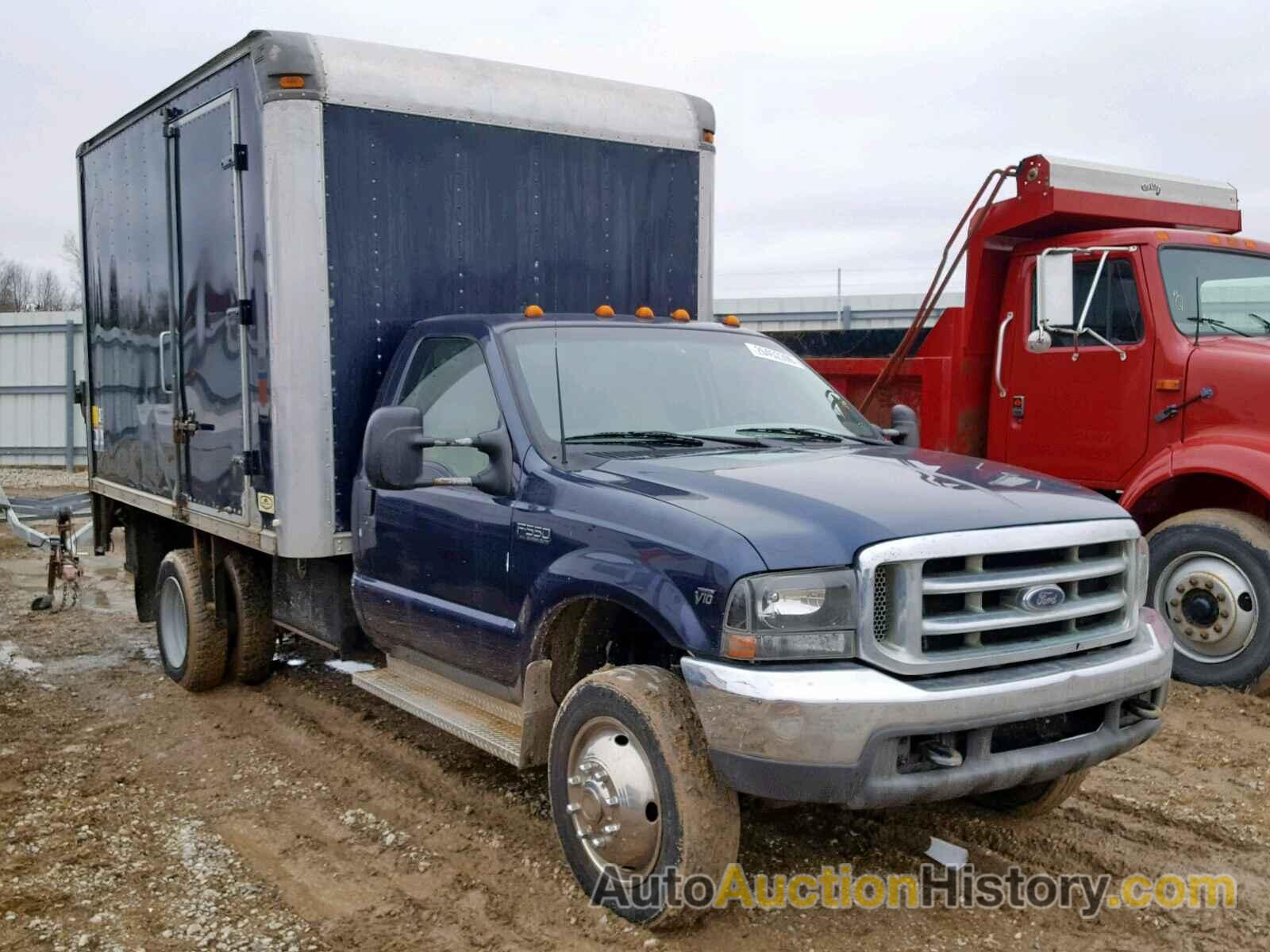 2000 FORD F550 SUPER DUTY, 1FDAF56S5YED42109