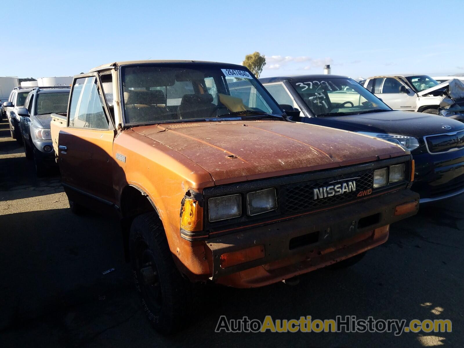 1984 DATSUN ALL MODELS KING CAB 4X4, JN6ND06Y8EW014091