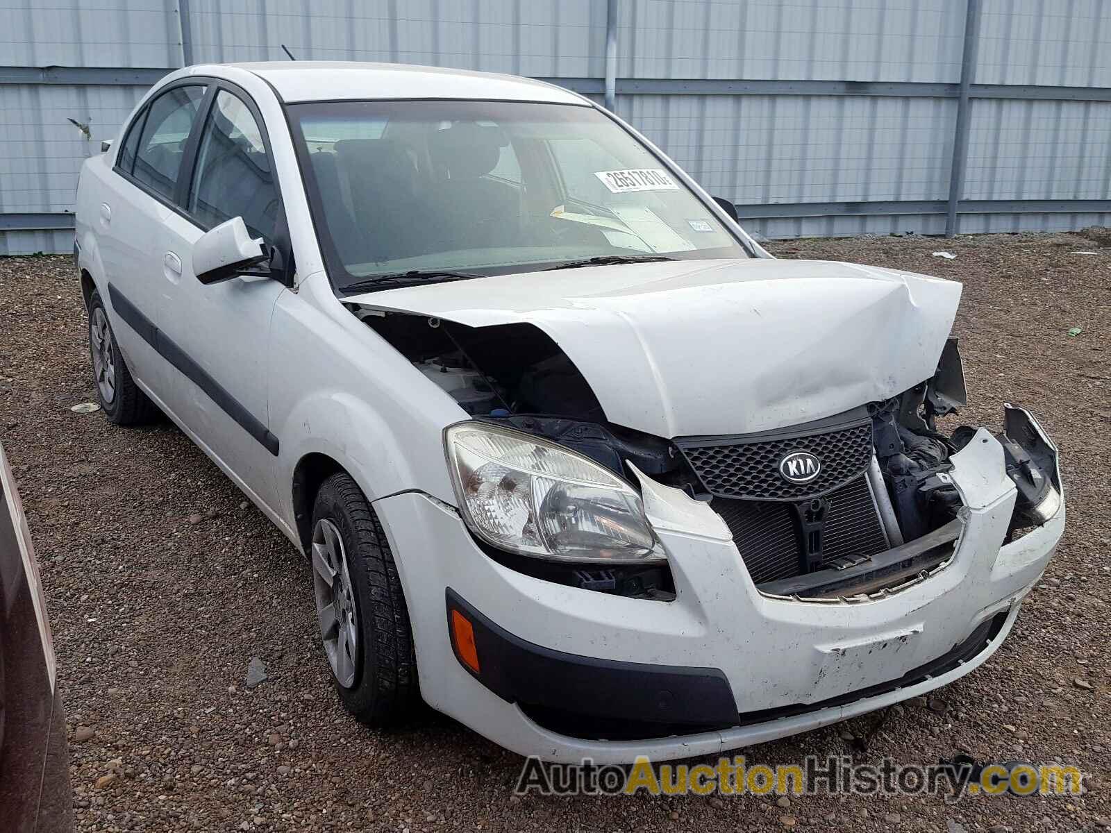 2007 KIA RIO BASE BASE, KNADE123076269653