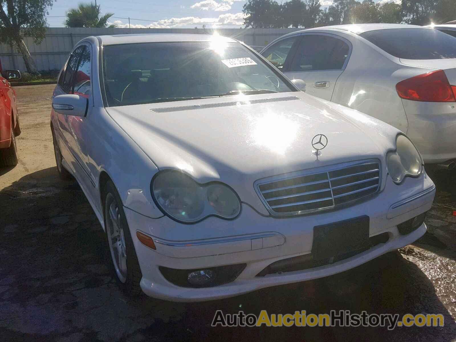 2006 MERCEDES-BENZ C GENERATION 2006 230, WDBRF52H86F732550