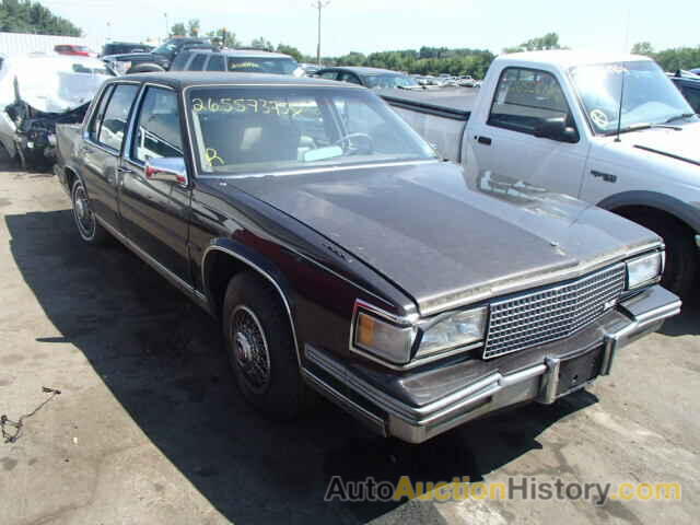 1988 CADILLAC DEVILLE, 1G6CD5157J4341966