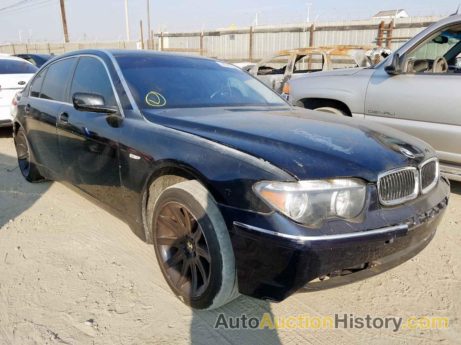 2004 BMW 745 LI LI, WBAGN635X4DS54174