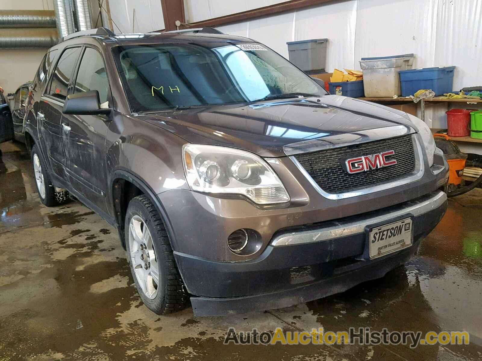 2010 GMC ACADIA SL, 1GKLVKED7AJ151505