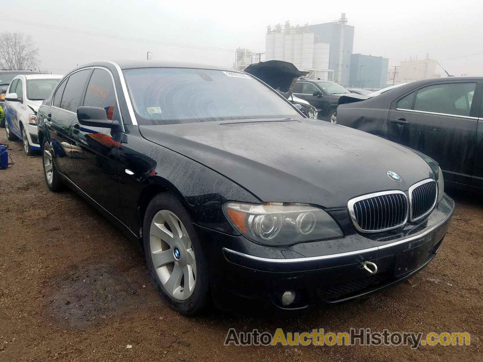 2006 BMW 750 LI LI, WBAHN83526DT60492