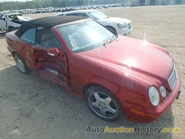 2001 MERCEDES-BENZ CLK430, WDBLK70GX1T064204