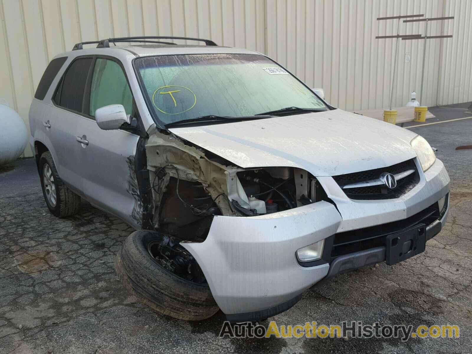 2003 ACURA MDX TOURING, 2HNYD18863H517594