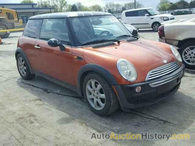 2002 MINI COOPER, WMWRC33432TC31670