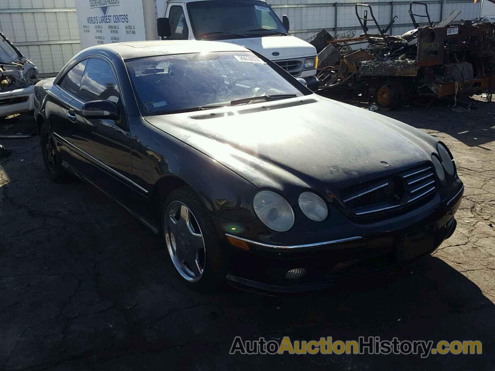 2002 MERCEDES-BENZ CL 55 AMG, WDBPJ73J02A019328