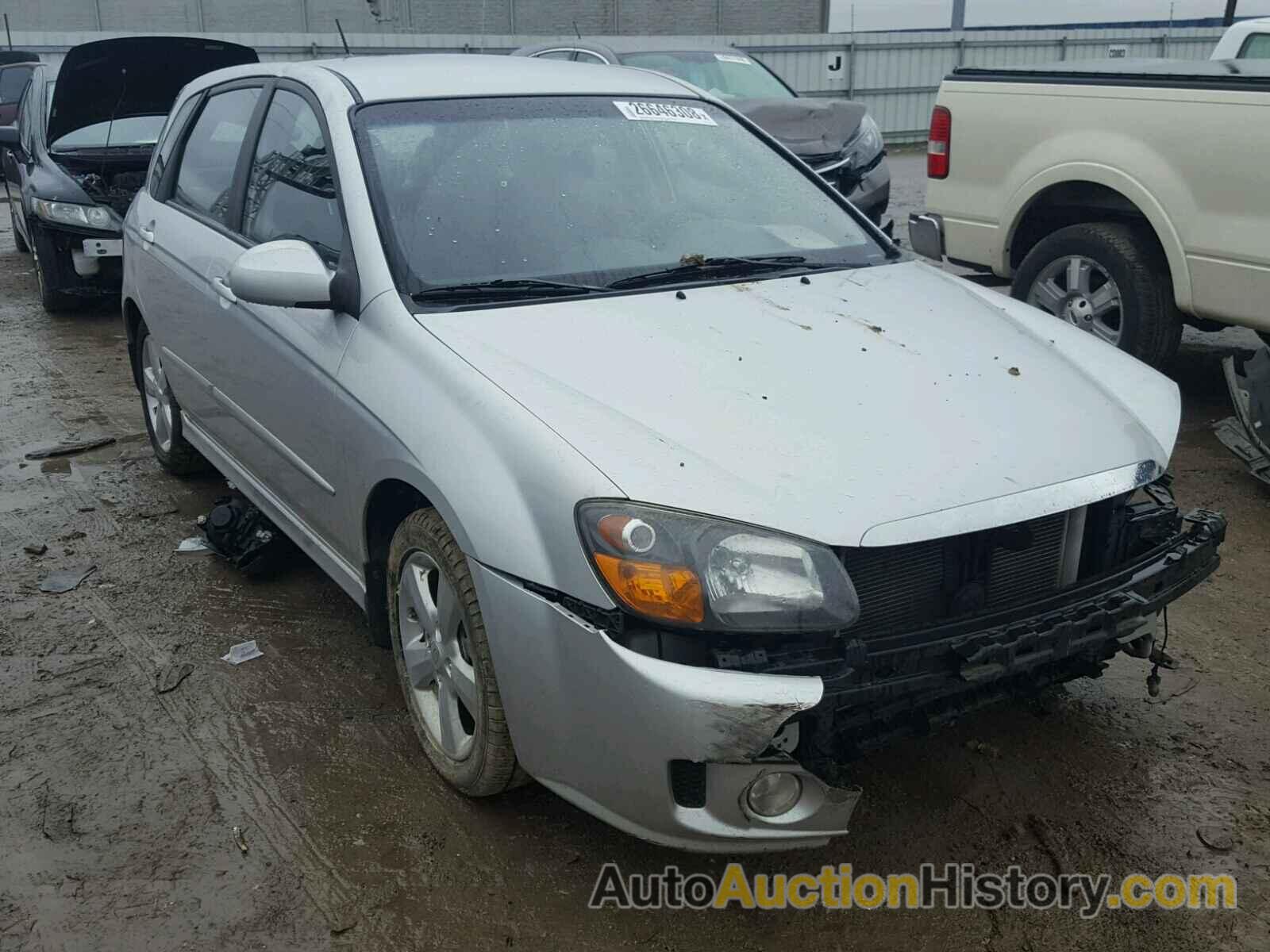 2008 KIA SPECTRA5 5 SX, KNAFE161985017750